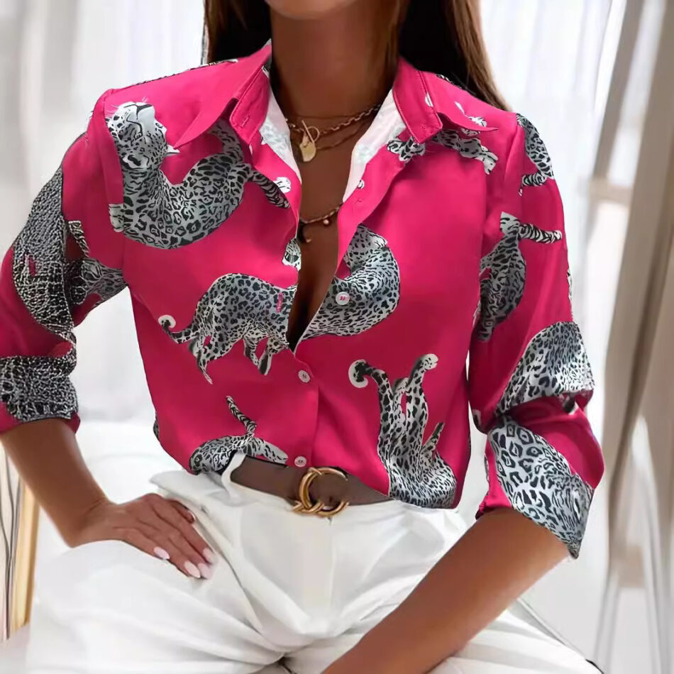 Women's Long-sleeved Blouse Sexy Fashion - Image 8